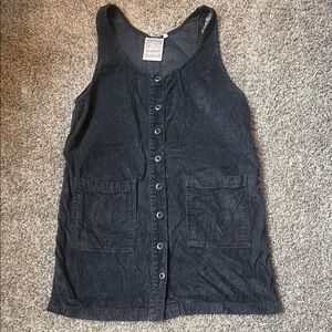 Jungmaven Navy Corduroy jumper dress